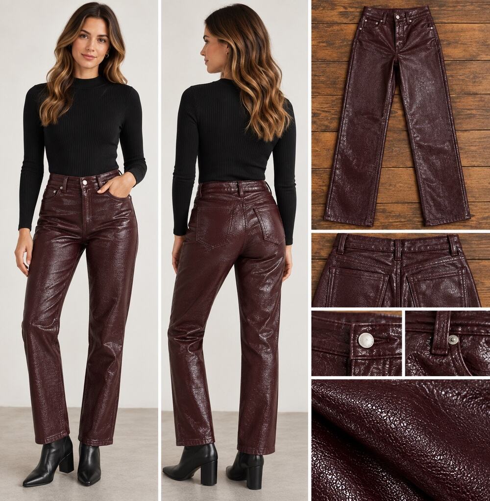 Express Burgundy/Purple Pants Size 0R NWT